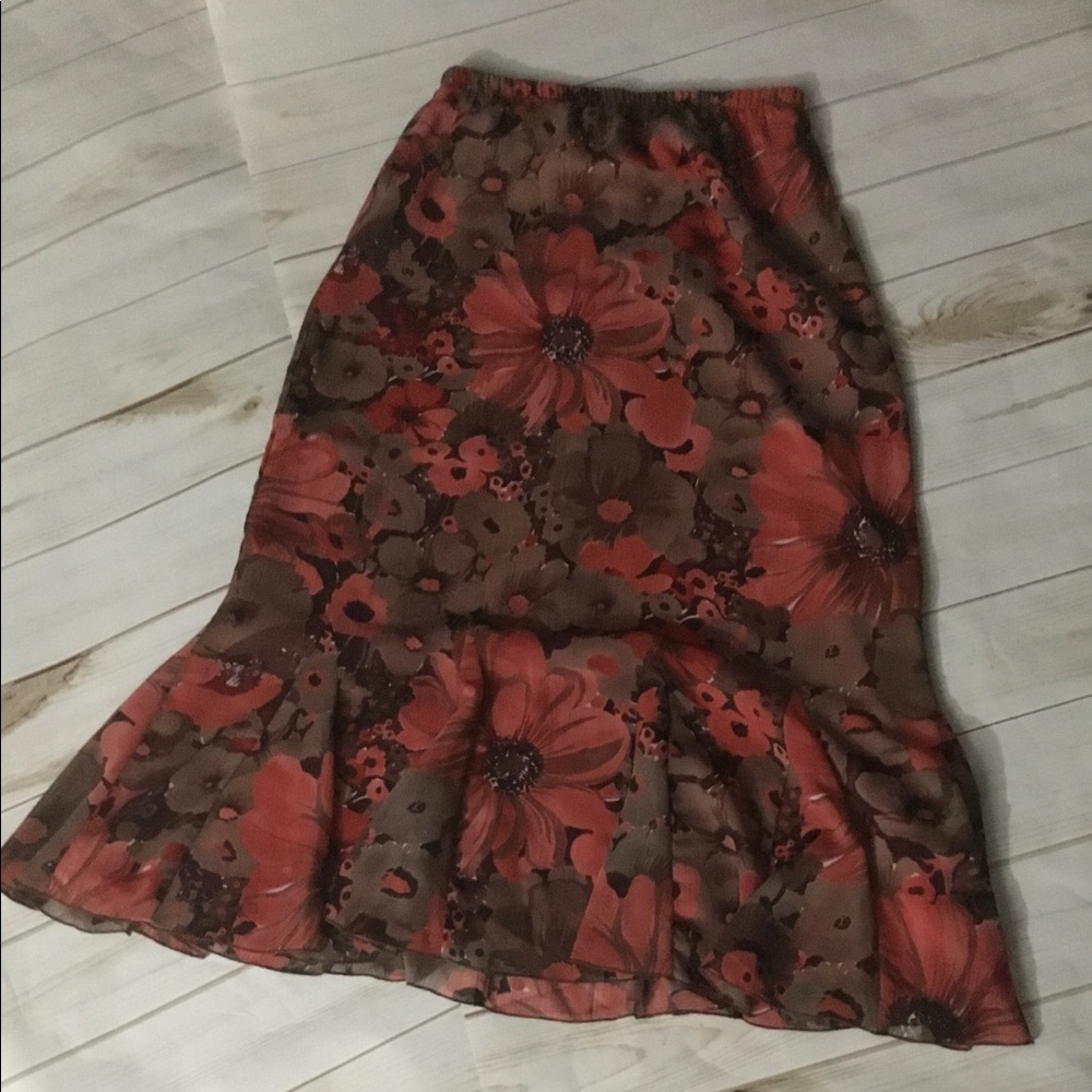 Multi Color Skirt Size 8